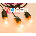 Waterproof 15M 15 sockets String Lighting Commercial Grade E26 E27 Holiday LED String Light SLT-195